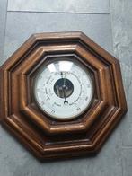 Antieke Barometer - Houten Octagonale Vorm, Audio, Tv en Foto, Weerstations en Barometers, Ophalen of Verzenden, Gebruikt, Barometer