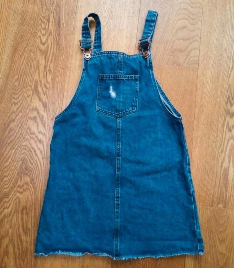 Spijkerjurkje maat 140, Kinderen en Baby's, Kinderkleding | Maat 140, Ophalen of Verzenden, Zo goed als nieuw, Meisje, Jurk of Rok