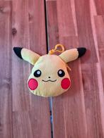 Vintage Pokémon Pikachu tasje/beursje met sleutelhanger, Ophalen of Verzenden, Gebruikt, Overige typen