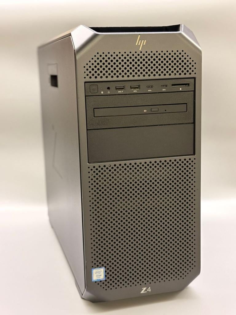 HP Z4 Workstation -- Intel Xeon W-2123 -- 16GB -- 256GB SSD, Computers en Software, Desktop Pc's, 256 GB, Intel Xeon W-2123 @3.60GHz