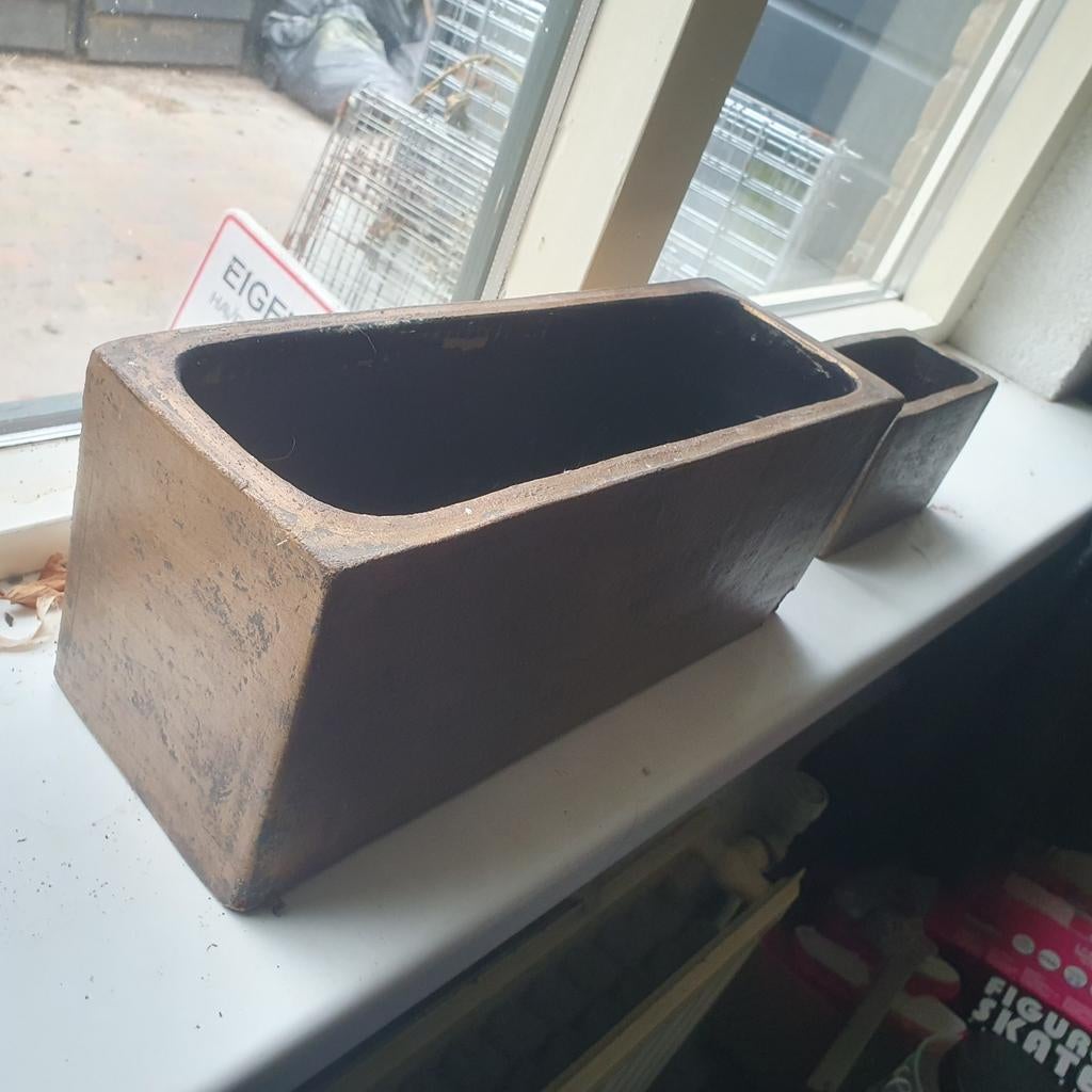 Bloempotten en bakken, Ophalen, Rond, Kunststof, Minder dan 30 cm