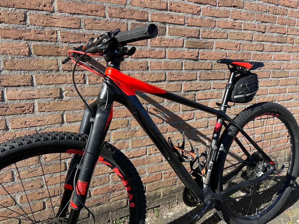Cube Mountainbike Reaction Carbon, Gebruikt, Hardtail, Heren, Schijfrem