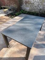 Natuurstenen tuintafel 180x90x74cm, Ophalen, Gebruikt, Rechthoekig, Overige materialen