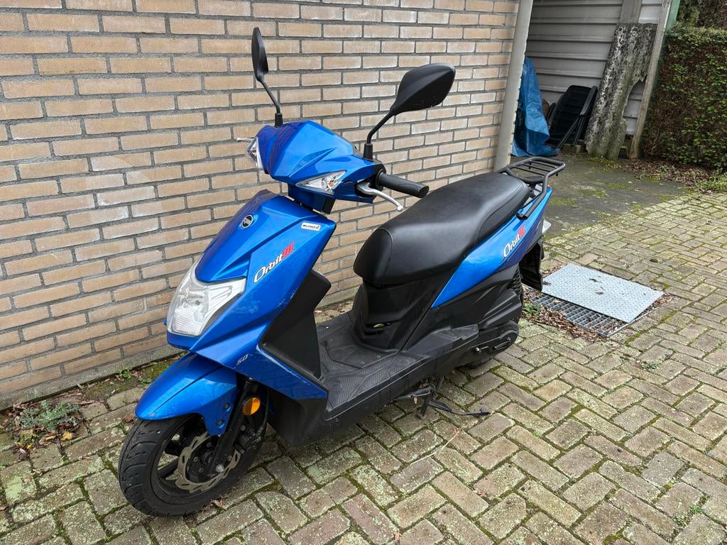 Sym Orbit 3, Fietsen en Brommers, Scooters | SYM, Ophalen, Gebruikt, Maximaal 45 km/u, 49 cc
