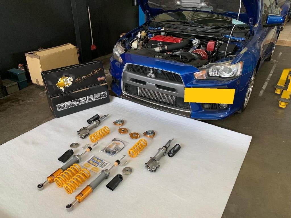 Ohlins DFV schroefset verlaging - Evolution Evo X 10 07-16, Ophalen of Verzenden