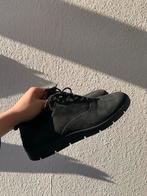 ECCO Dames Sneaker (suede, zwart) maat 42, Zwart, Ophalen of Verzenden, Sneakers of Gympen, Zo goed als nieuw