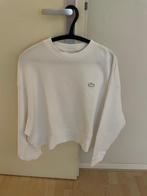Lacoste - Witte sweater maat 38, Maat 38/40 (M), Wit, Nieuw, Ophalen of Verzenden