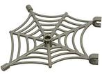 Lego Dark Gray Spider Web Flat with Hollow Stud, Bar Ends,, Ophalen of Verzenden, Gebruikt, Losse stenen, Lego