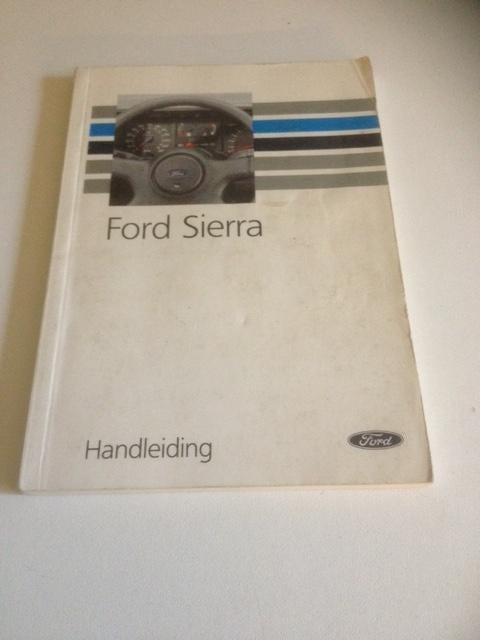Handleiding/Instructieboekje    Ford Sierra     1991     NL, Verzenden