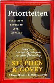 Stephen Covey Prioriteiten, Boeken, Ophalen of Verzenden, Nieuw, Overige onderwerpen, Overige typen