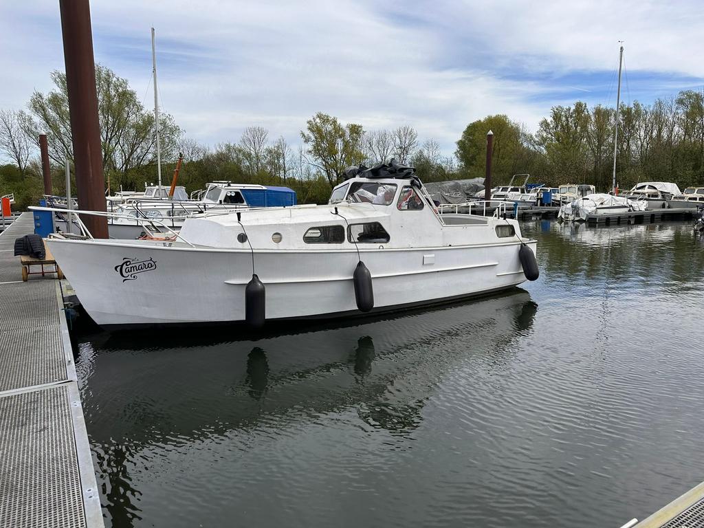 Motor kruiser, Watersport en Boten, Motorboten en Motorjachten, Ophalen, Gebruikt, Staal, Binnenboordmotor