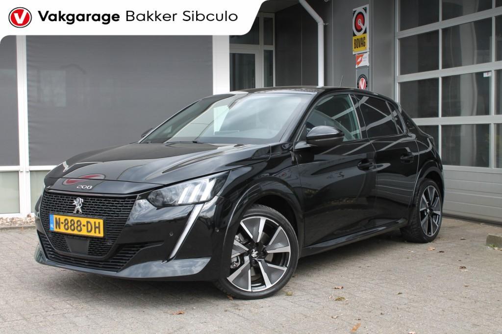 Peugeot 208 EV GT 350 50 KWH, Auto's, 136 pk, Gebruikt, Met garantie (alle), Parkeersensor