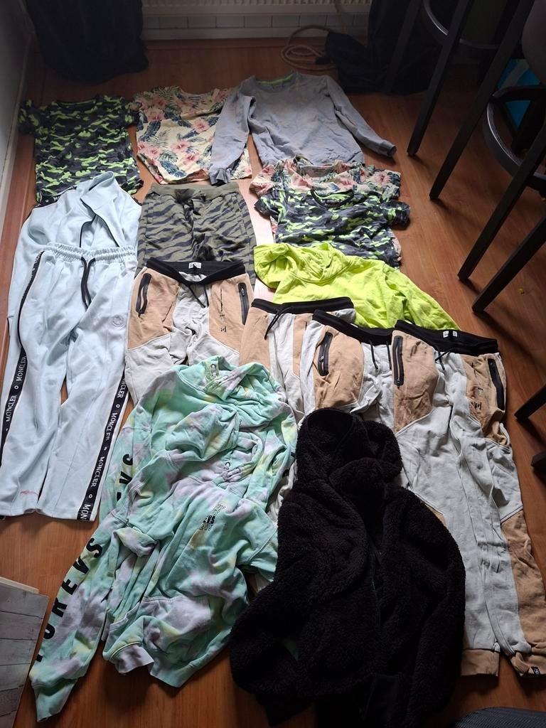 Kleding pakket merk 152, Kinderen en Baby's, Zo goed als nieuw, Me and my monkey, Jongen, Ophalen