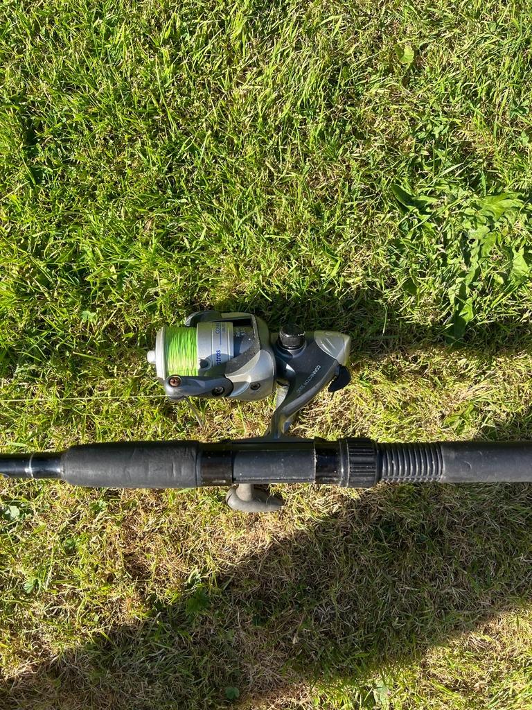 Visspullen: Albatros hengel, molen en kunstaas, Ophalen of Verzenden, Gebruikt, Overige typen