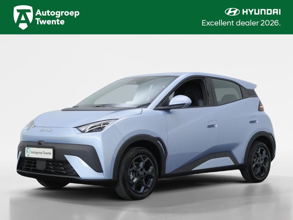 BYD DOLPHIN SURF Boost 43 kWh | Private Lease 409,- p.m. | I, Auto's, BYD, 0 cilinders, Adaptive Cruise Control, Blauw, Leder