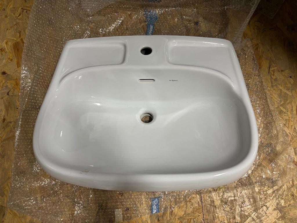 wastafel Sphinx, Doe-het-zelf en Verbouw, Sanitair, Ophalen, Gebruikt, Steen, Wastafel