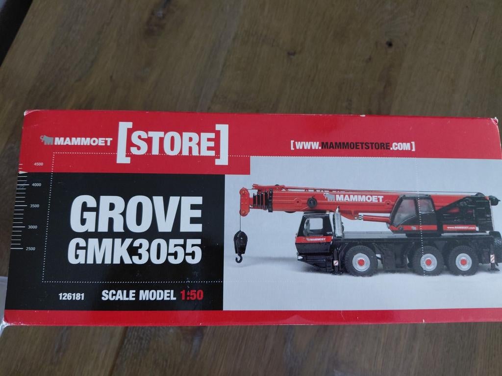 TWH MAMMOET GROVE GMK3955, Ophalen of Verzenden, Gebruikt, Bus of Vrachtwagen