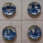 €25 - Originele Delft's blauw wandborden De 4 jaargetijden, Ophalen