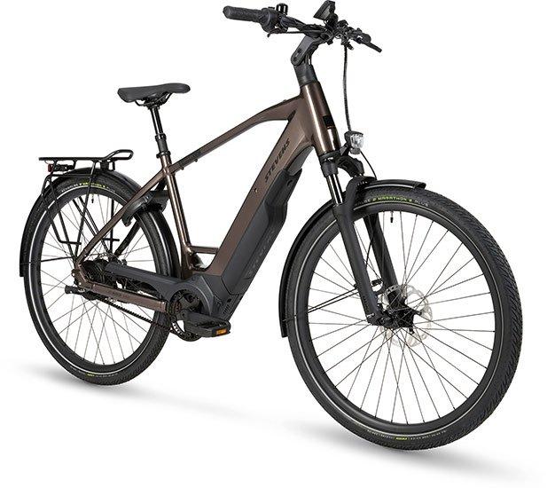 Stevens E-Courier 7.8.1 Plus Heren Steel Clay 58cm 2026, Fietsen en Brommers, Elektrische fietsen, Nieuw, Overige merken, 55 tot 59 cm