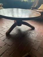 Eiken Salontafel, Ophalen, Gebruikt, 100 tot 150 cm, 50 tot 100 cm