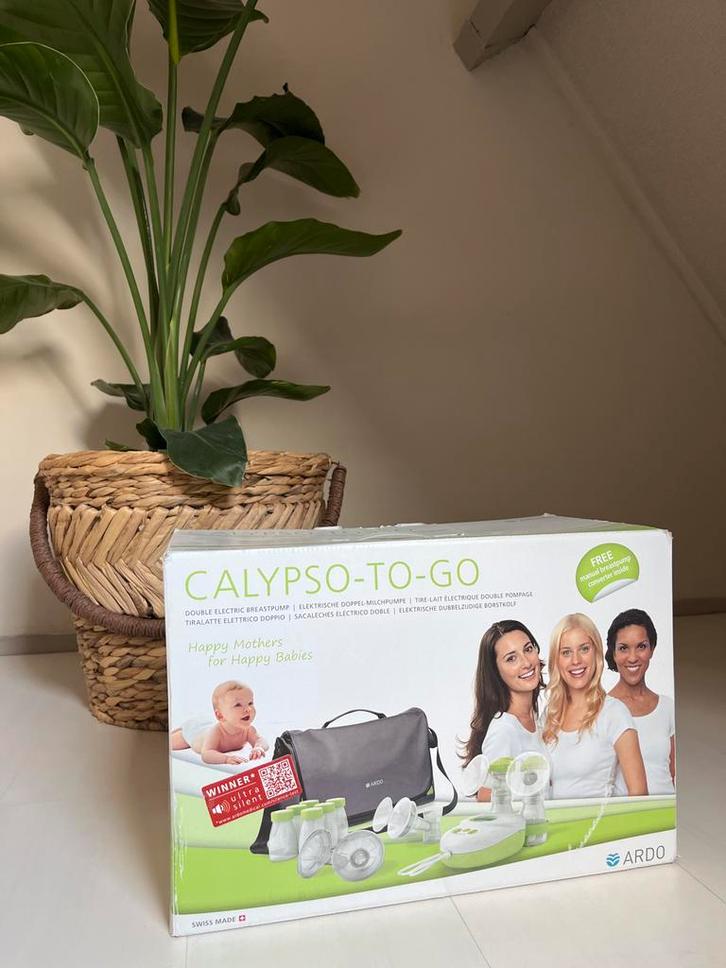 Ardo Calypso-to-go dubbele elektrische borstkolf, Kinderen en Baby's, Babyvoeding en Toebehoren, Gebruikt, Borstkolf, Ophalen