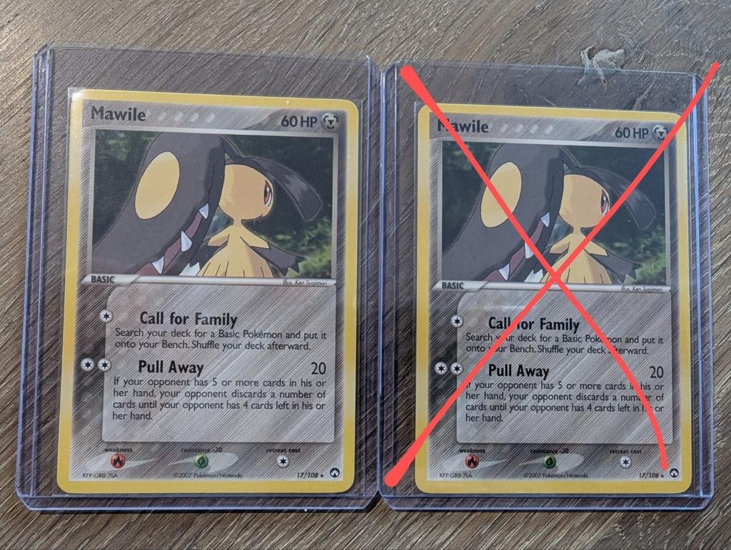 Mawile uit EX Power Keepers 17/108 Non-Holo, Ophalen of Verzenden, Zo goed als nieuw, Losse kaart