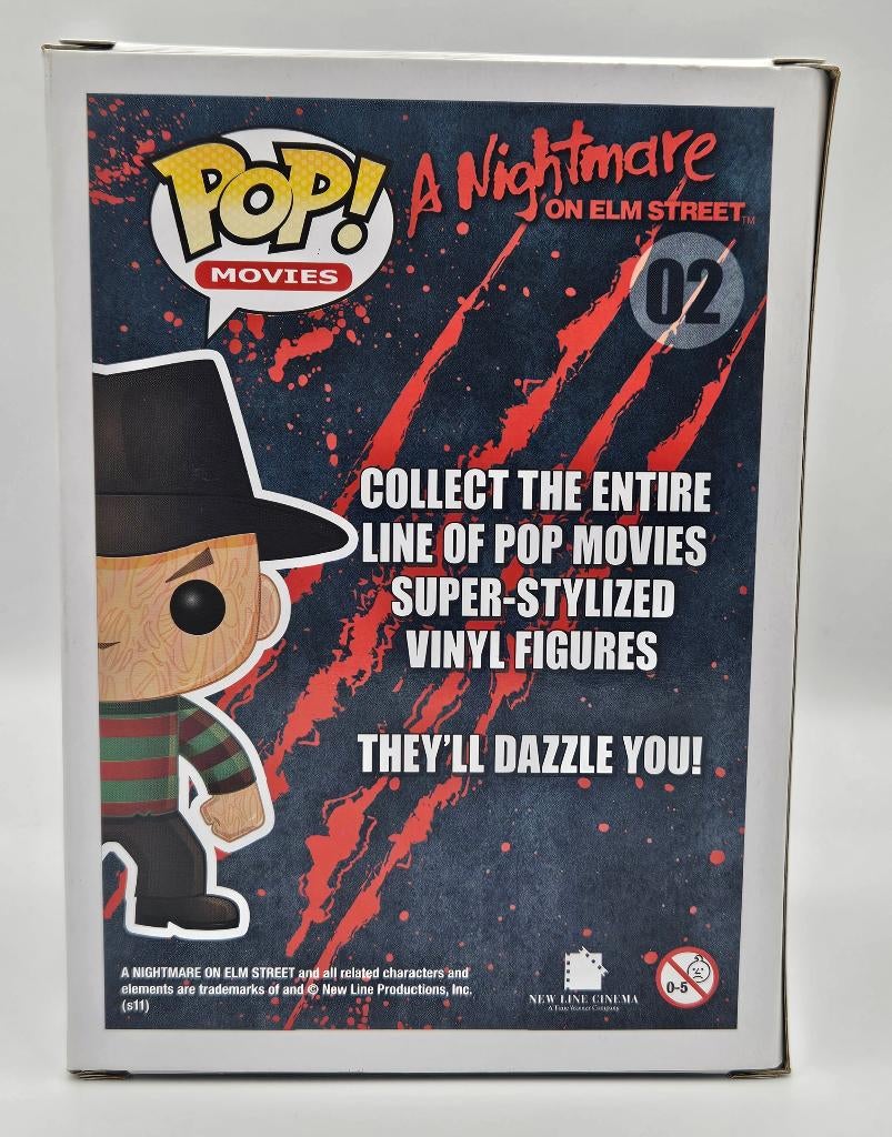 Freddy Krueger #02 (Glow in the Dark Chase) Funko, Gebruikt, Funko, Ophalen of Verzenden, Support@funko.com