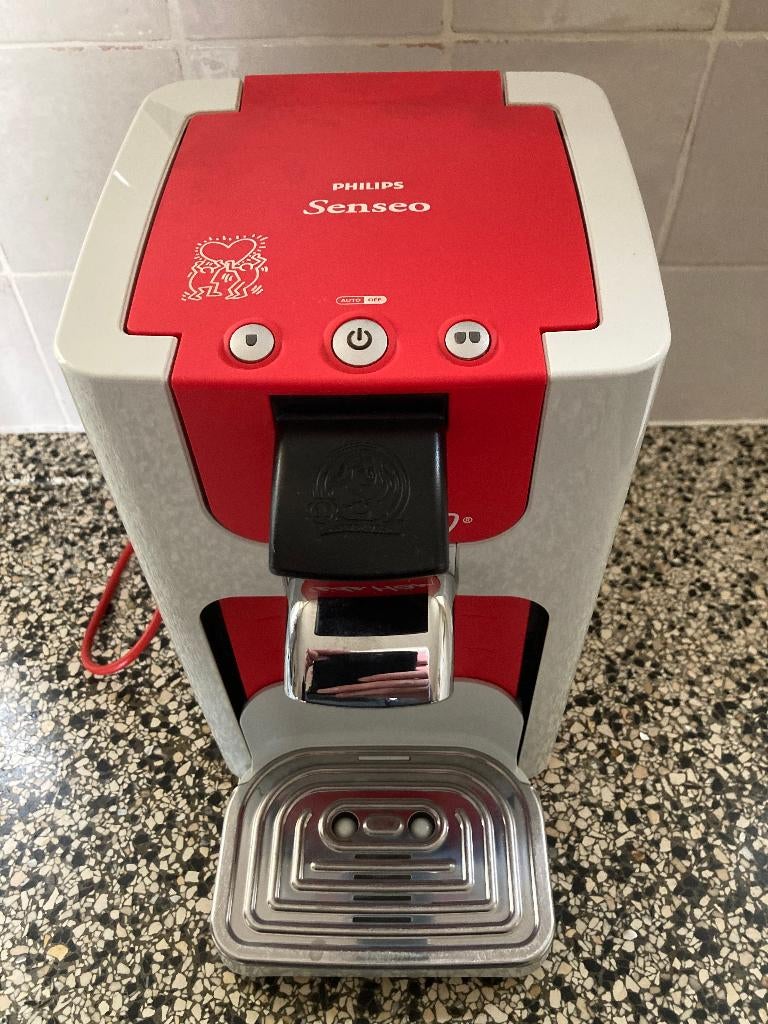 Keith Haring Senseo limited edition koffiezetapparaat hiphop, 10 kopjes of meer, Koffiemachine, Ophalen of Verzenden, Zo goed als nieuw