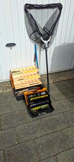 viskisten, hengel en net, Ophalen of Verzenden, Gebruikt, Overige typen