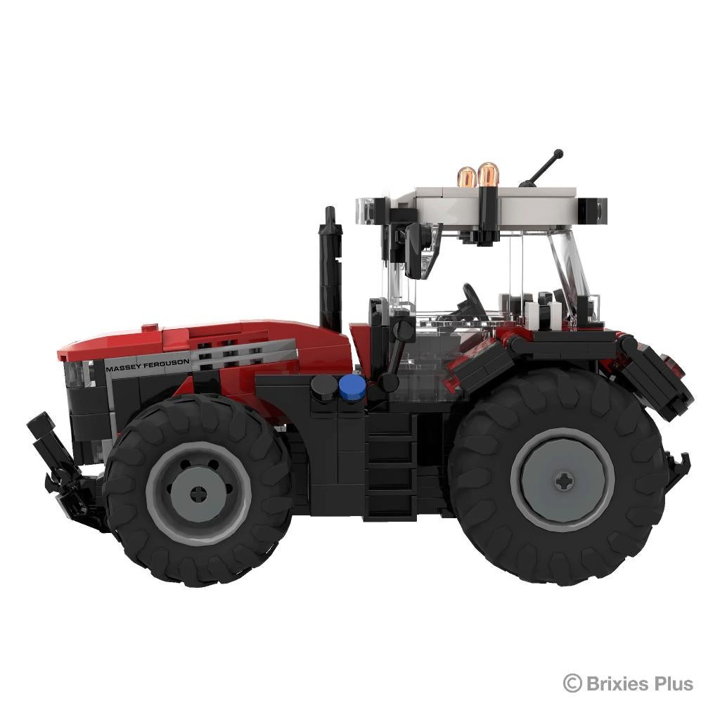 BRIXIES Plus Trekker/Tractor Massey Ferguson 9S, Overige merken, ., Nieuw, Ophalen of Verzenden