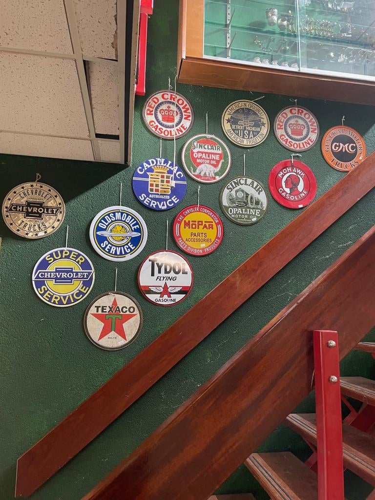 Diverse Vintage Reclameborden - 30x30 cm, Ophalen of Verzenden