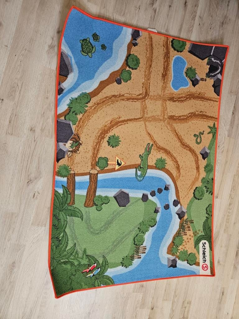 Schleich speelkleed - Avontuurlijke jungle/dierenwereld, Ophalen of Verzenden, Nieuw