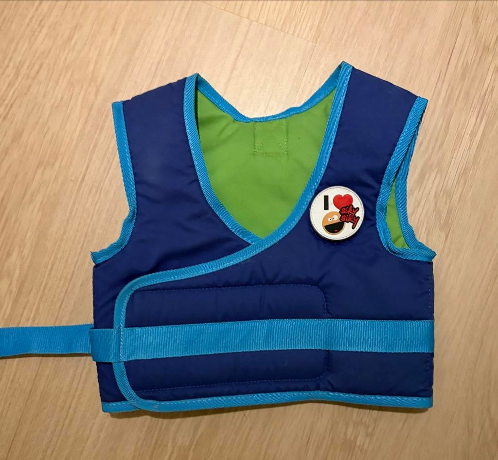 Biky biky fietsvest voor kind Agu, Kinderen, Overige maten, Ophalen of Verzenden, Zo goed als nieuw