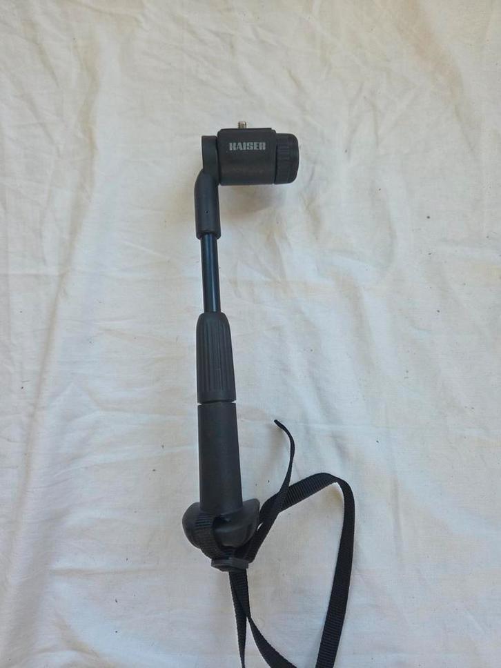 Compacte kaiser borst- en schouderstatief voor camera, Audio, Tv en Foto, Fotografie | Statieven en Balhoofden, Gebruikt, Overige typen