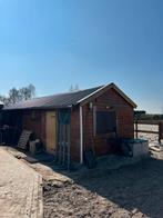 Geïsoleerde schuur 10x4 meter nok 3.20 meter, Ophalen, Gebruikt, Hout, Overige typen
