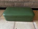 Vintage Emaille Groene Broodtrommel - Retro Keuken, Ophalen