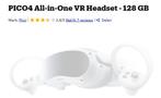 Pico 4 VR 128GB top staat 2 controllers, Spelcomputers en Games, Virtual Reality, Ophalen, Zo goed als nieuw, Overige typen, Pc