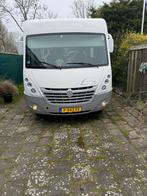 pilote 740 met vrijstaand bed 180pk  UNIEK, Caravans en Kamperen, Campers, Integraal, Fiat, Vloeistofverwarming, 7 tot 8 meter