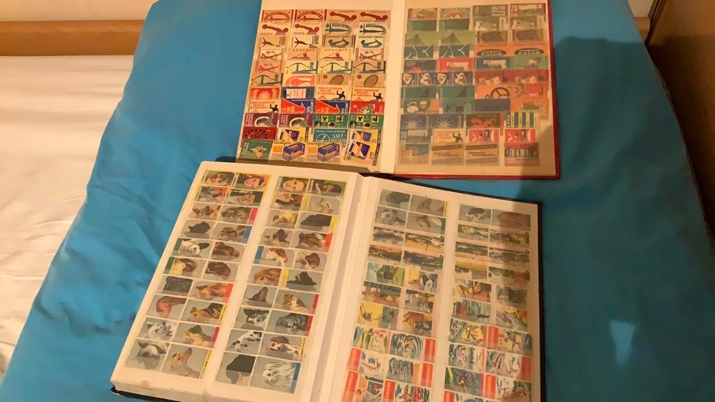 Mega verzameling lucifers etiketten 2 albums vol, Ophalen, Nieuw, Luciferdoosjes of -merken