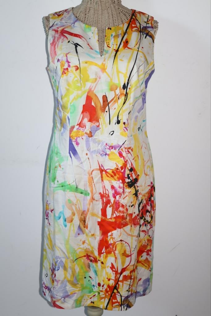 Natan Edition 5 vrolijke jurk maat 40/L, Overige kleuren, Natan, Zo goed als nieuw, Knielengte