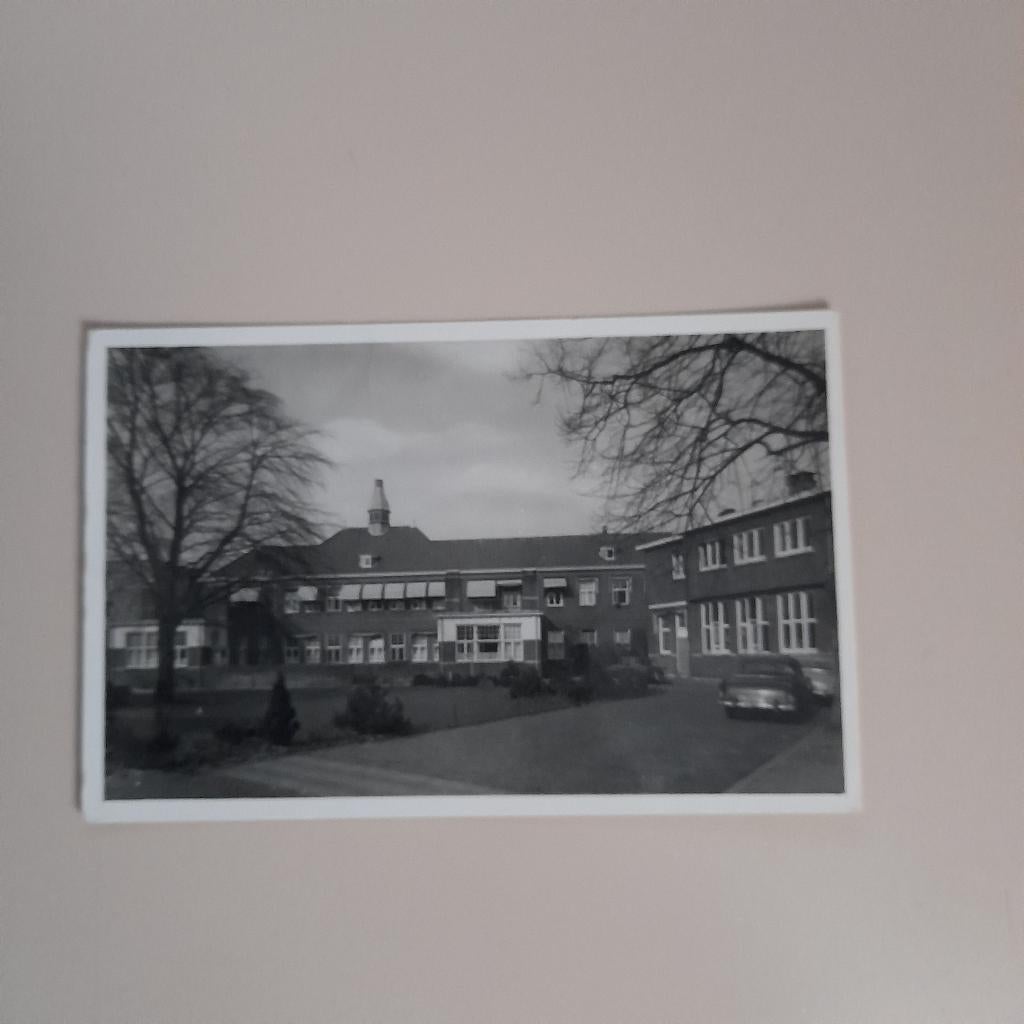 Ansichtkaart  Sophia  Ziekenhuis  Zwolle.  1959, Ophalen of Verzenden, 1940 tot 1960, Gelopen, Overijssel