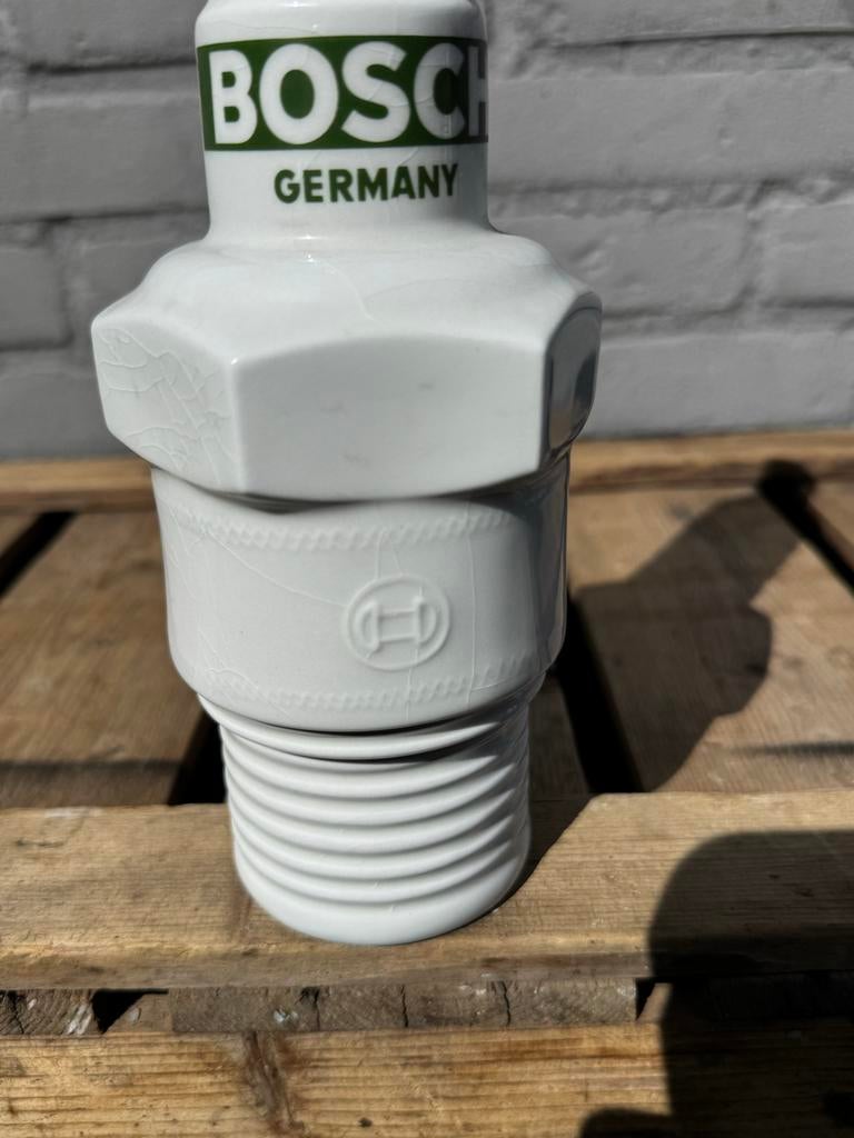 Vintage Bosch Bougie beeld - Friedel Germany, Verzamelen, Ophalen, Gebruikt, Gebruiksvoorwerp, .