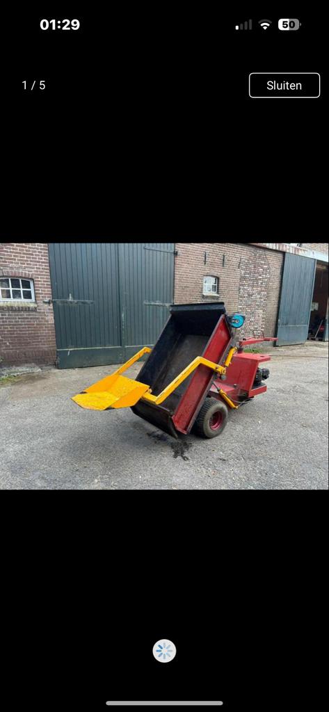 Zelfladende kruiwagen - Gemakkelijk en efficiënt!, Ophalen
