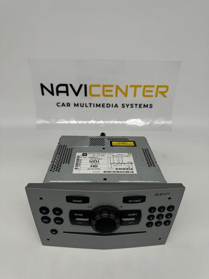 Originele Opel CD30 MP3 Radio - Astra Corsa Zafira, Auto diversen, Autoradio's, Gebruikt, Ophalen of Verzenden