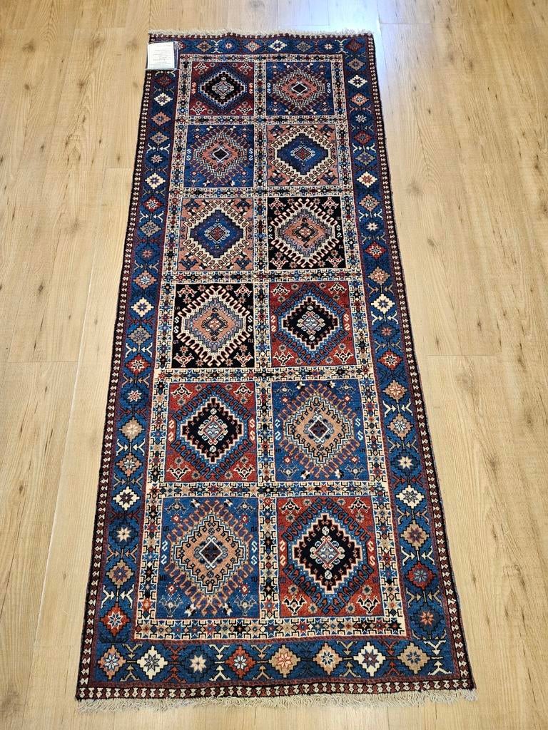 Handgeknoopt perzisch loper yalameh 216x84, Info@SlatsAntiek.nl, Crème, Perzisch, Vof Slats Antiek
