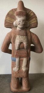 BEELD - AZTEEKSE STIJL - 39 CM HOOG, Ophalen of Verzenden