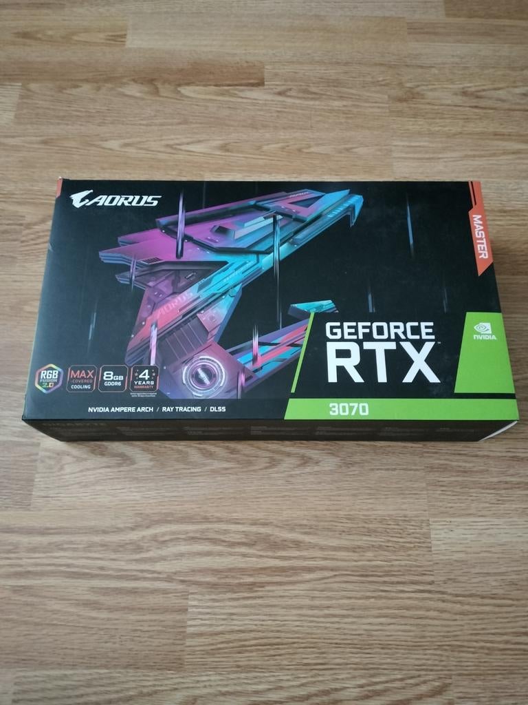 Nvidia GeForce RTX 3070 Aorus Master - Goede staat, Computers en Software, GDDR6, PCI-Express 4, Ophalen of Verzenden, HDMI