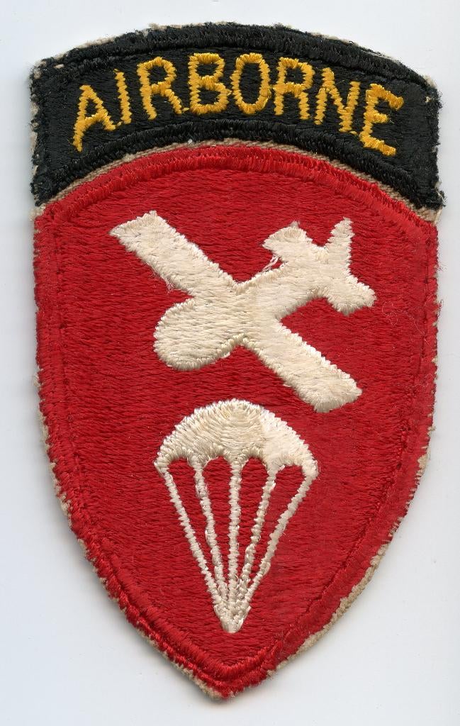 WO2 US Airborne Command Patch, Ophalen of Verzenden, Landmacht, Amerika, Embleem of Badge