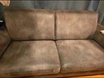 2 banken, echt leer van goede kwaliteit, Huis en Inrichting, Banken | Bankstellen, Ophalen