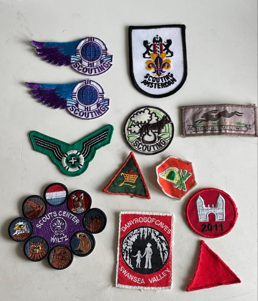 Diverse Scouting Emblemen en Badges - Verzameling, Ophalen of Verzenden, Zo goed als nieuw, Embleem, Speld of Insigne